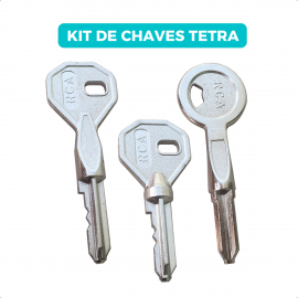 Kit de 30 Chaves Tetras RCA