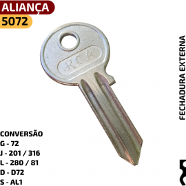 CONVERSO DO CDIGO RCA

G - 72

J - 201 / 316

L - 280 / 81

D - D72

S - AL1