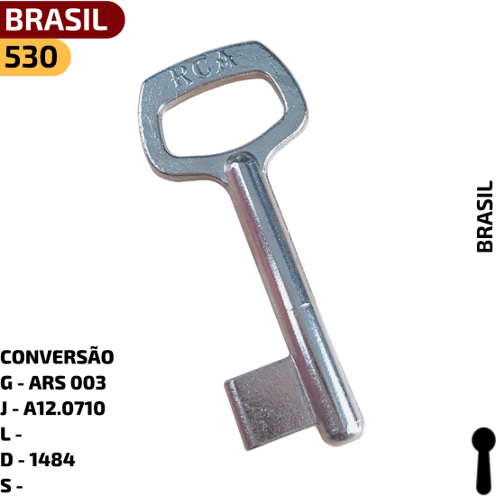 Convers�o do C�digo RCA:

G - ARS 003

J - A12.0710

L -�

D - 1484

S -