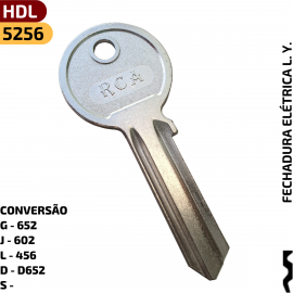 Chave Yale HDL 5256