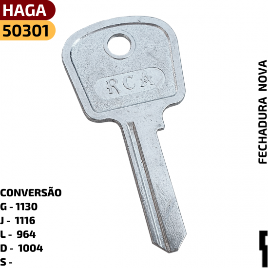CONVERS�O DO C�DIGO RCA

G - 1130

J - 1116

L - 

D - 1004

S -